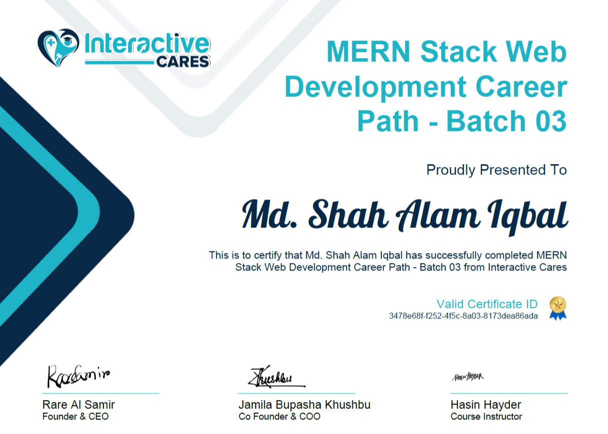 MERN Stack Web Development